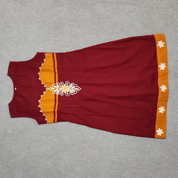 Hand Crafted Tops - Handmade Indian Embroidered Cotton Summer Kurti Kurta Tunic Tank Blouse Top